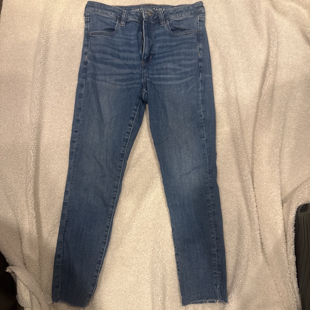 American Eagle Outfitters Blue Skinny Jeans